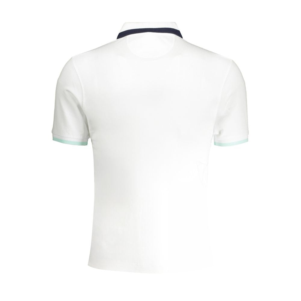 La Martina White Cotton Polo Shirt -   -  La Martina.