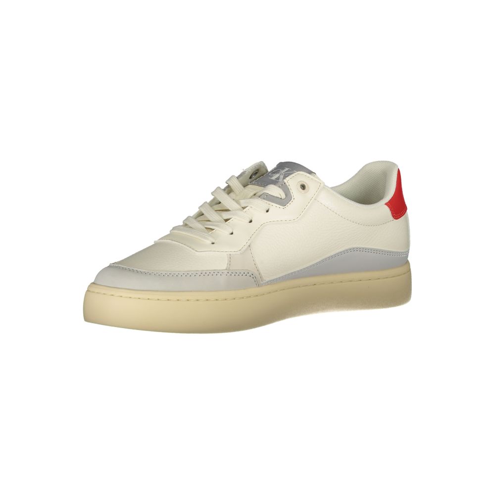 Calvin Klein White Polyester Sneaker -   -  Calvin Klein.