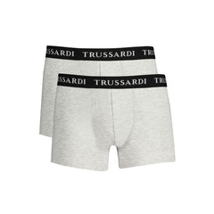 Trussardi Brown Cotton Men Boxer Underwear -   -  Trussardi.