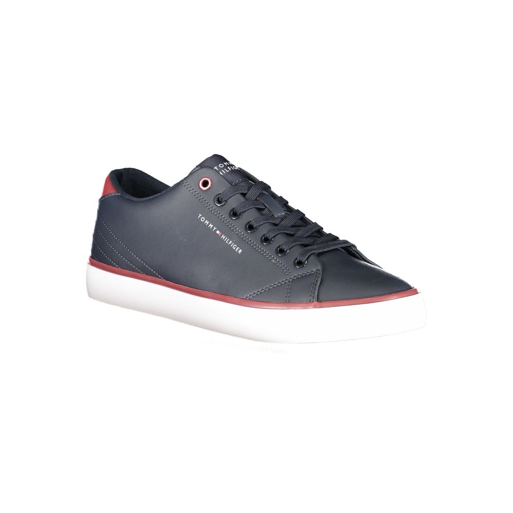 Tommy Hilfiger Blue Polyester Sneaker -   -  Tommy Hilfiger.