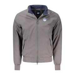 North Sails Brown Polyamide Men Jacket -   -  North Sails.