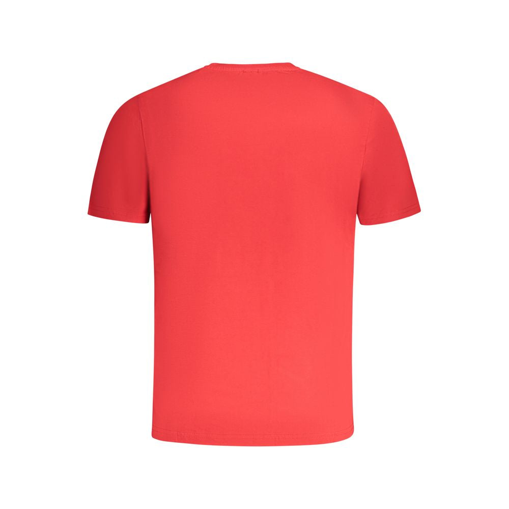North Sails Red Cotton Men T-Shirt -   -  North Sails.