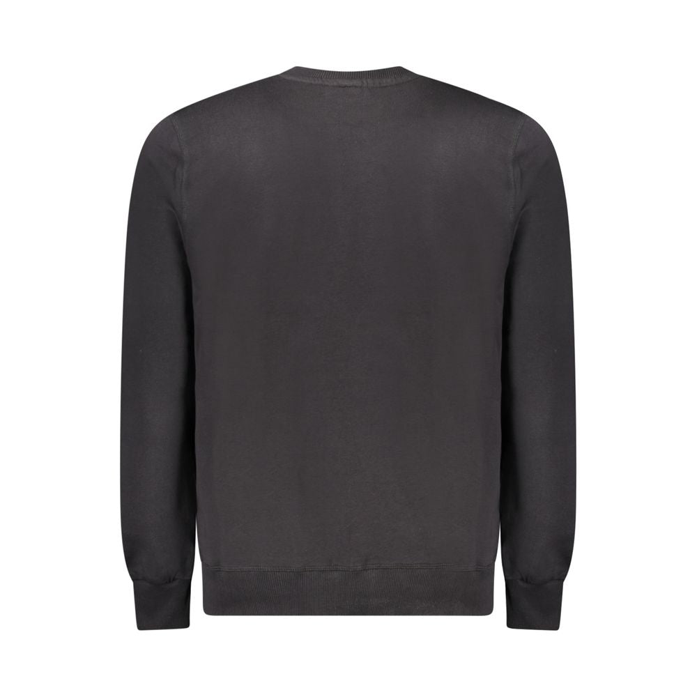 North Sails Black Cotton Men Sweater -   -  North Sails.
