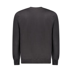 North Sails Black Cotton Men Sweater -   -  North Sails.