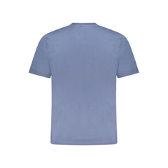 North Sails Blue Cotton Men T-Shirt -   -  North Sails.