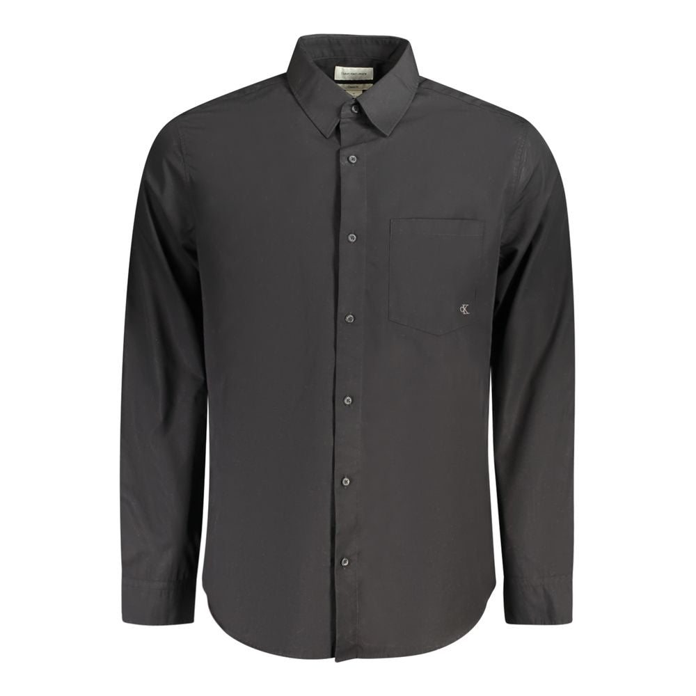 Calvin Klein Black Cotton Shirt -   -  Calvin Klein.