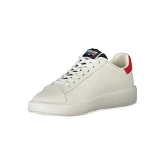 Blauer White Leather Men Sneaker -   -  Blauer.