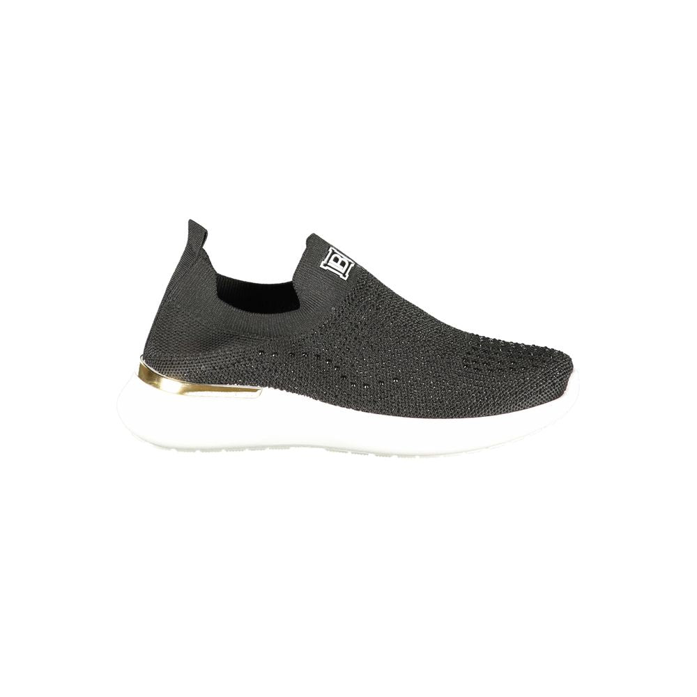 Laura Biagiotti Black Polyester Women Sneaker -   -  Laura Biagiotti.