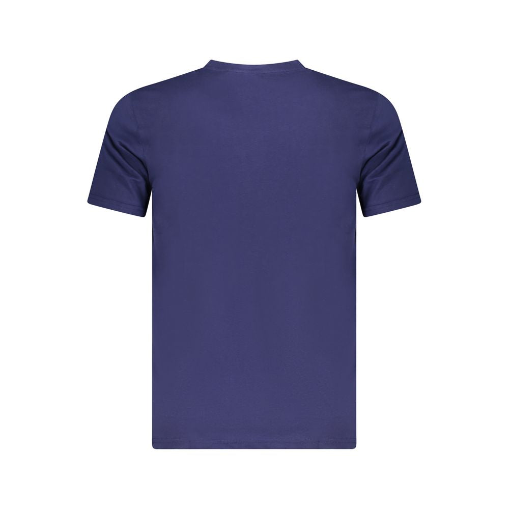 Cavalli Class Blue Cotton Men T-Shirt -   -  Cavalli Class.