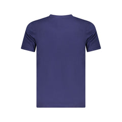 Cavalli Class Blue Cotton Men T-Shirt -   -  Cavalli Class.