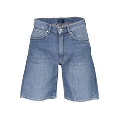 Gant Blue Cotton Mens Bermuda Jeans -   -  Gant.
