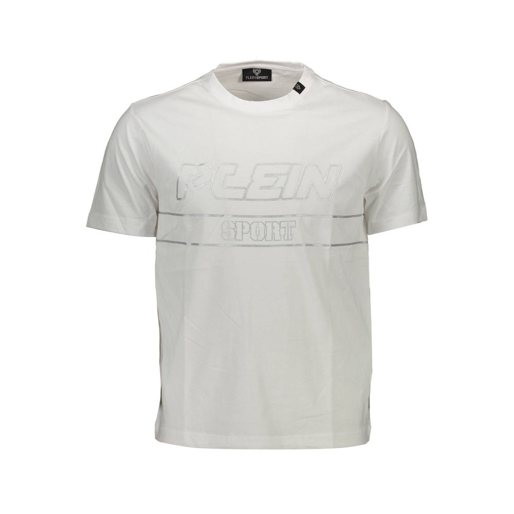 Plein Sport White Cotton Men T-Shirt -   -  Plein Sport.