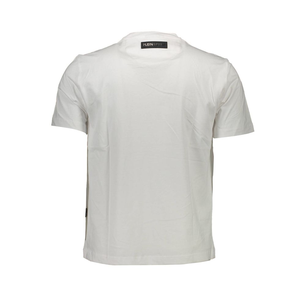 Plein Sport White Cotton Men T-Shirt -   -  Plein Sport.