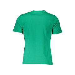 North Sails Green Cotton Men T-Shirt -   -  North Sails.
