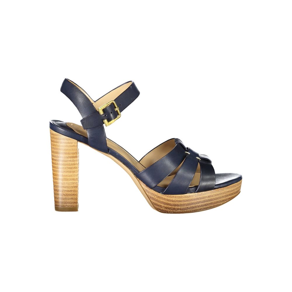 Ralph Lauren Blue Leather Sandal -   -  Ralph Lauren.