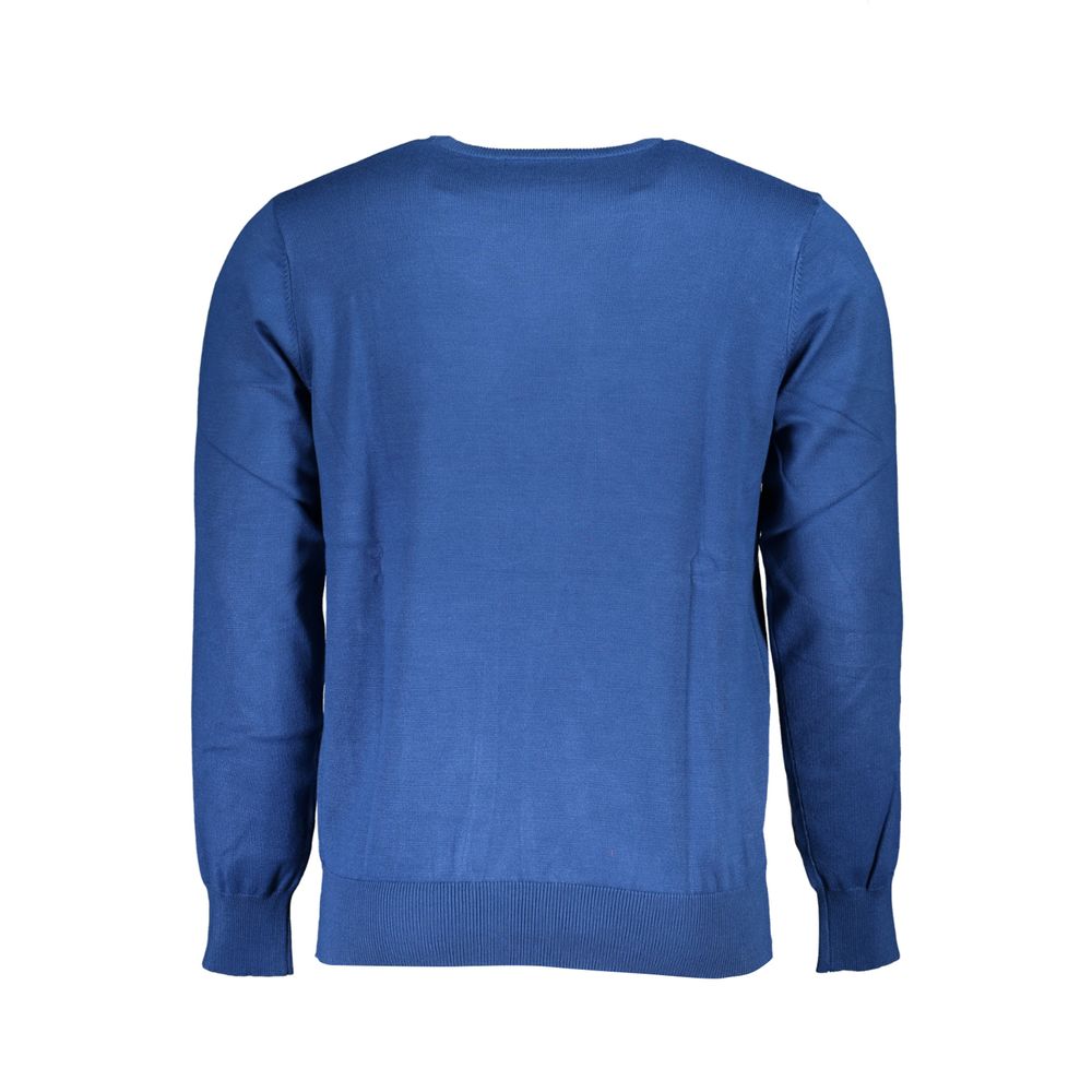 U.S. Grand Polo Blue Nylon Sweater -   -  U.S. Grand Polo.