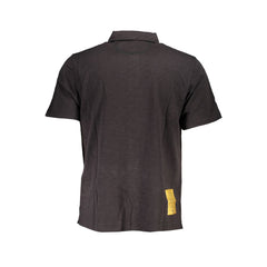 La Martina Elegant Black Cotton Polo Shirt Regular Fit -   -  La Martina.