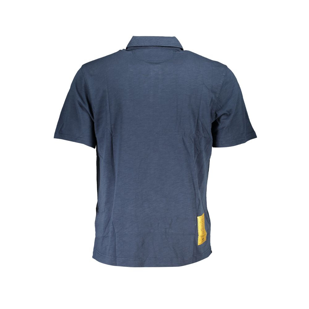 La Martina Classic Short-Sleeved Blue Polo -   -  La Martina.