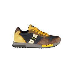 Blauer Chic Contrast Lace-Up Sneakers -   -  Blauer.
