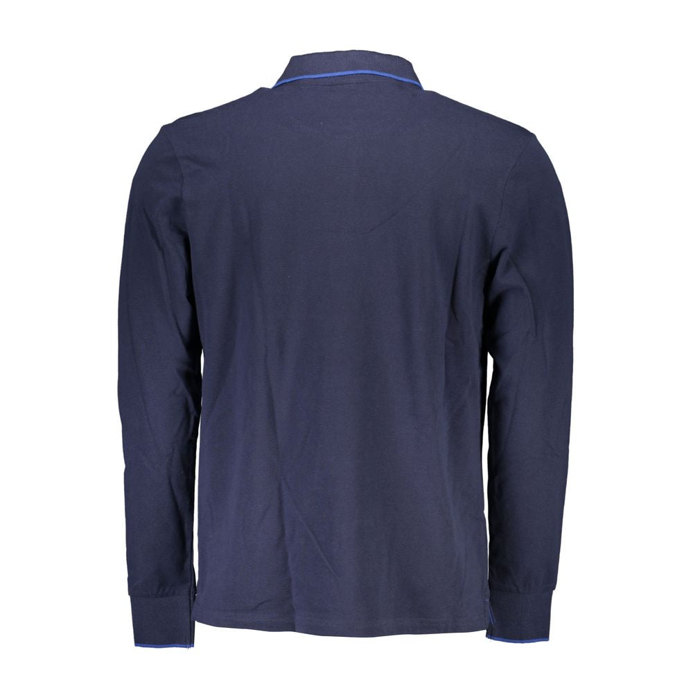 North Sails Blue Cotton Men Polo Shirt -   -  North Sails.