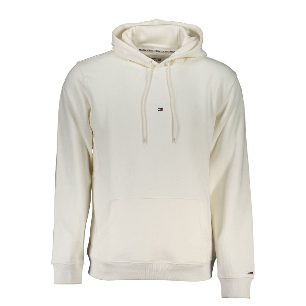 Tommy Hilfiger White Cotton Men Sweater -   -  Tommy Hilfiger.