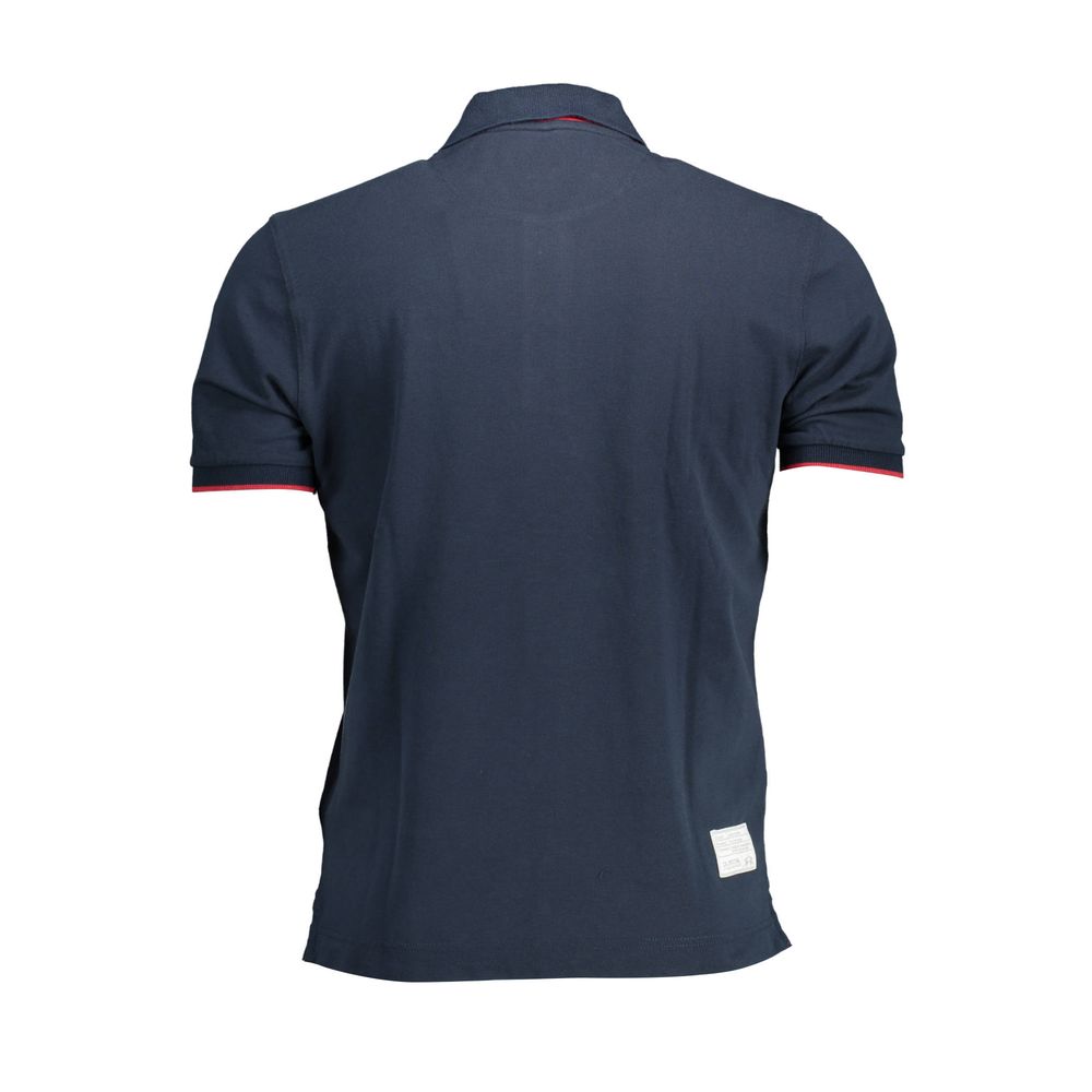 La Martina Elegant Blue Short-Sleeved Polo -   -  La Martina.