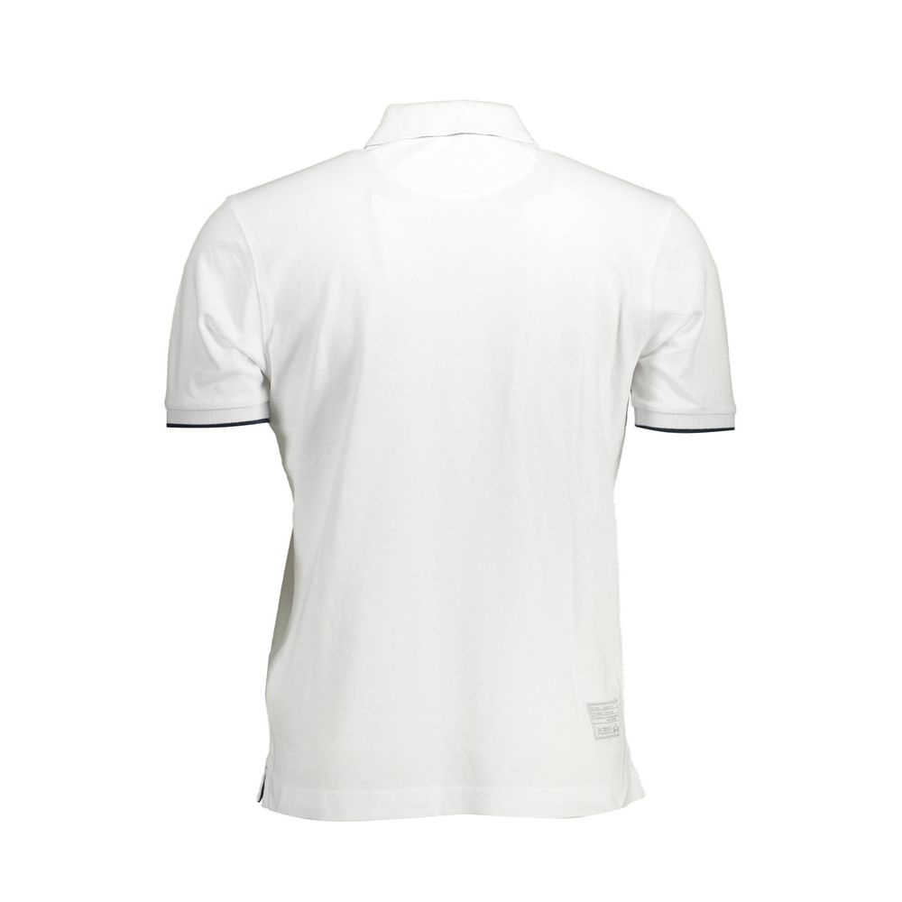La Martina Elegant Short-Sleeved White Polo for Men -   -  La Martina.