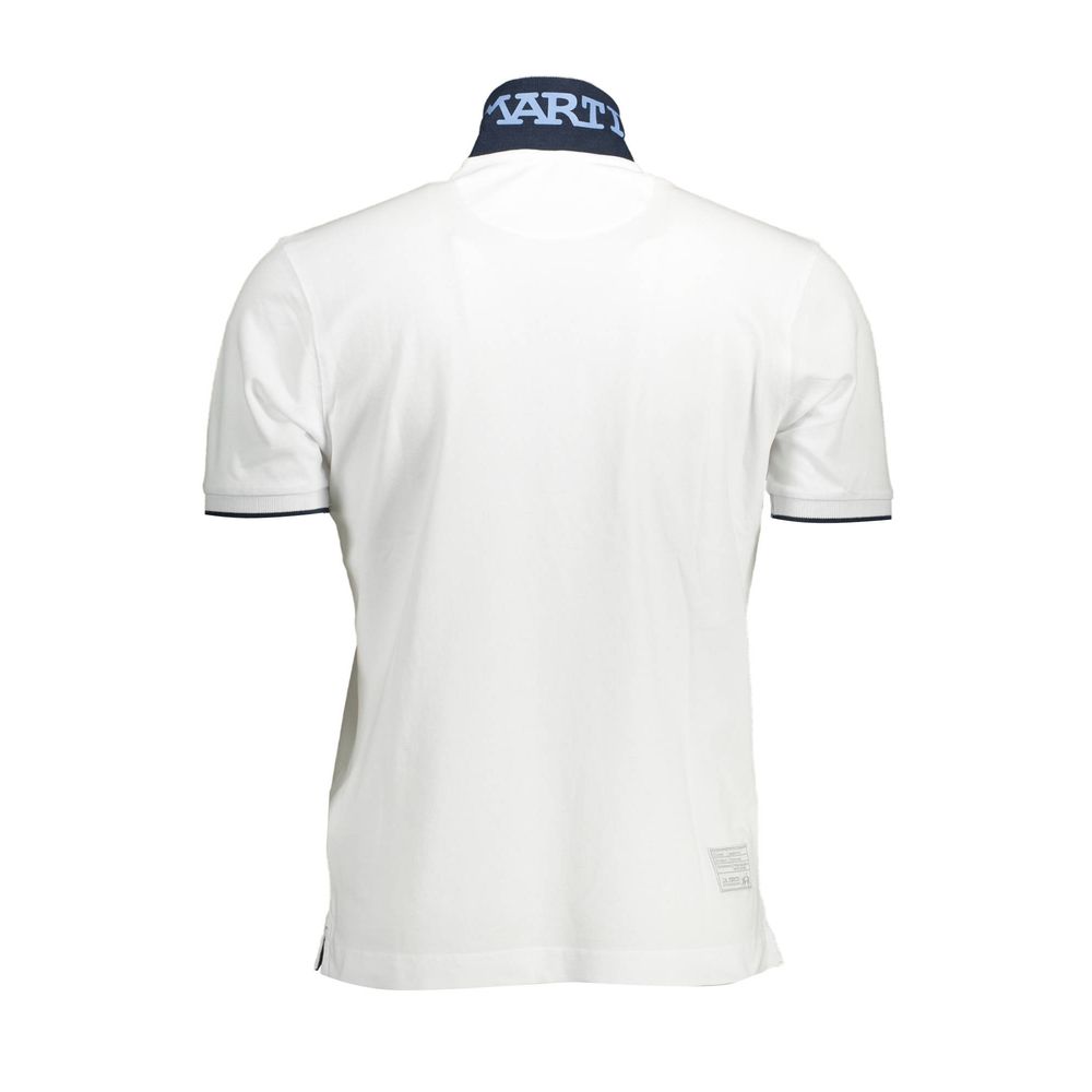 La Martina Elegant Short-Sleeved White Polo for Men -   -  La Martina.