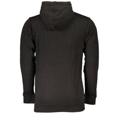 Cavalli Class Black Cotton Men Sweater -   -  Cavalli Class.
