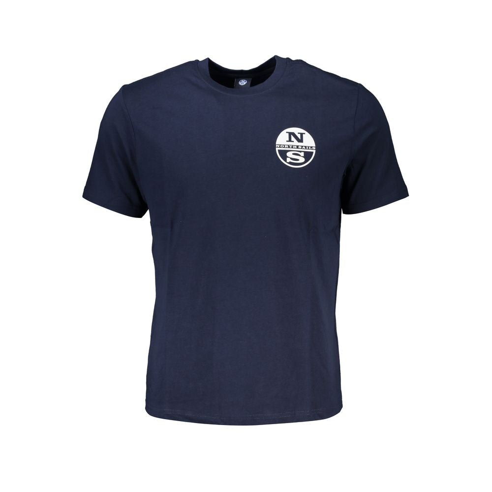 North Sails Blue Cotton T-Shirt -   -  North Sails.