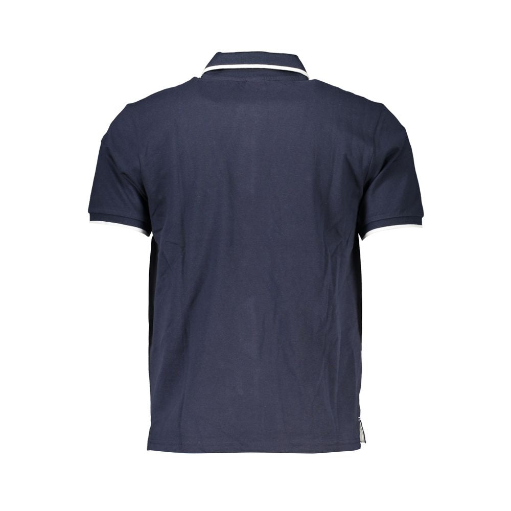 North Sails Blue Cotton Polo Shirt -   -  North Sails.
