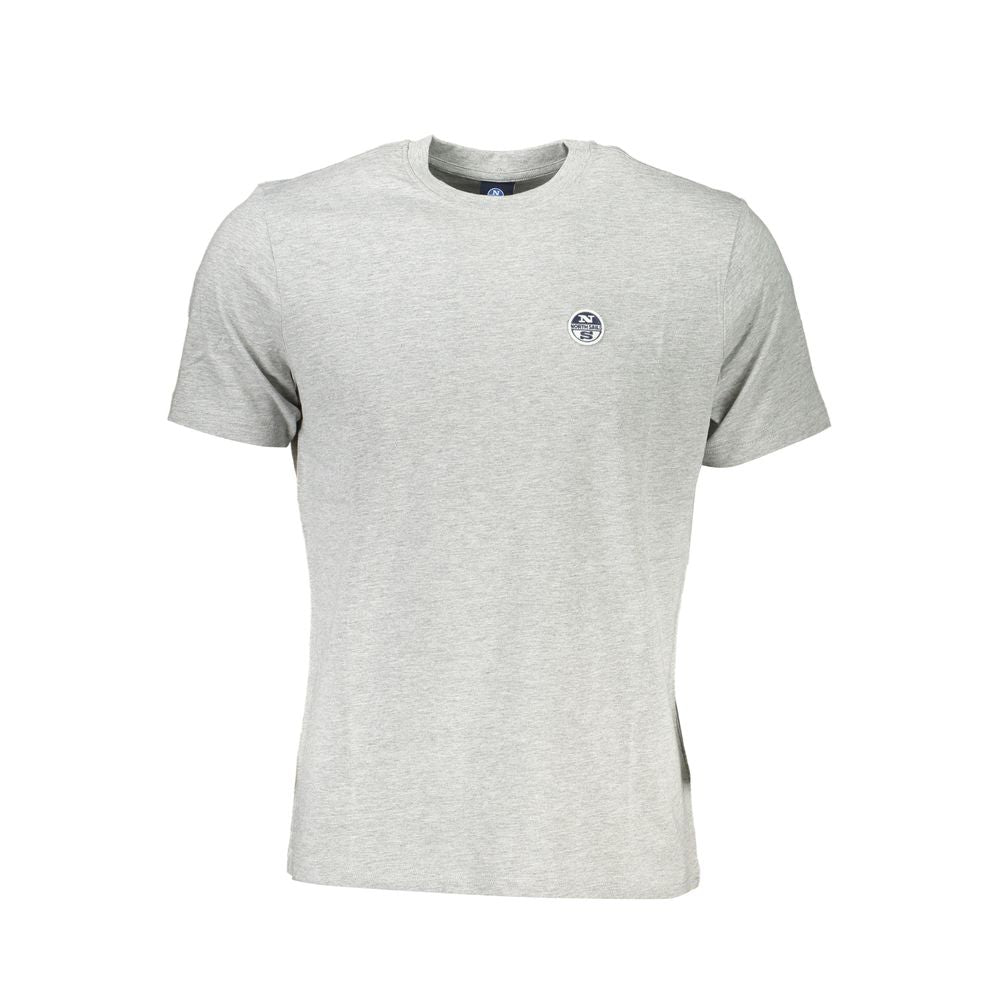 North Sails Brown Cotton Men T-Shirt -   -  North Sails.