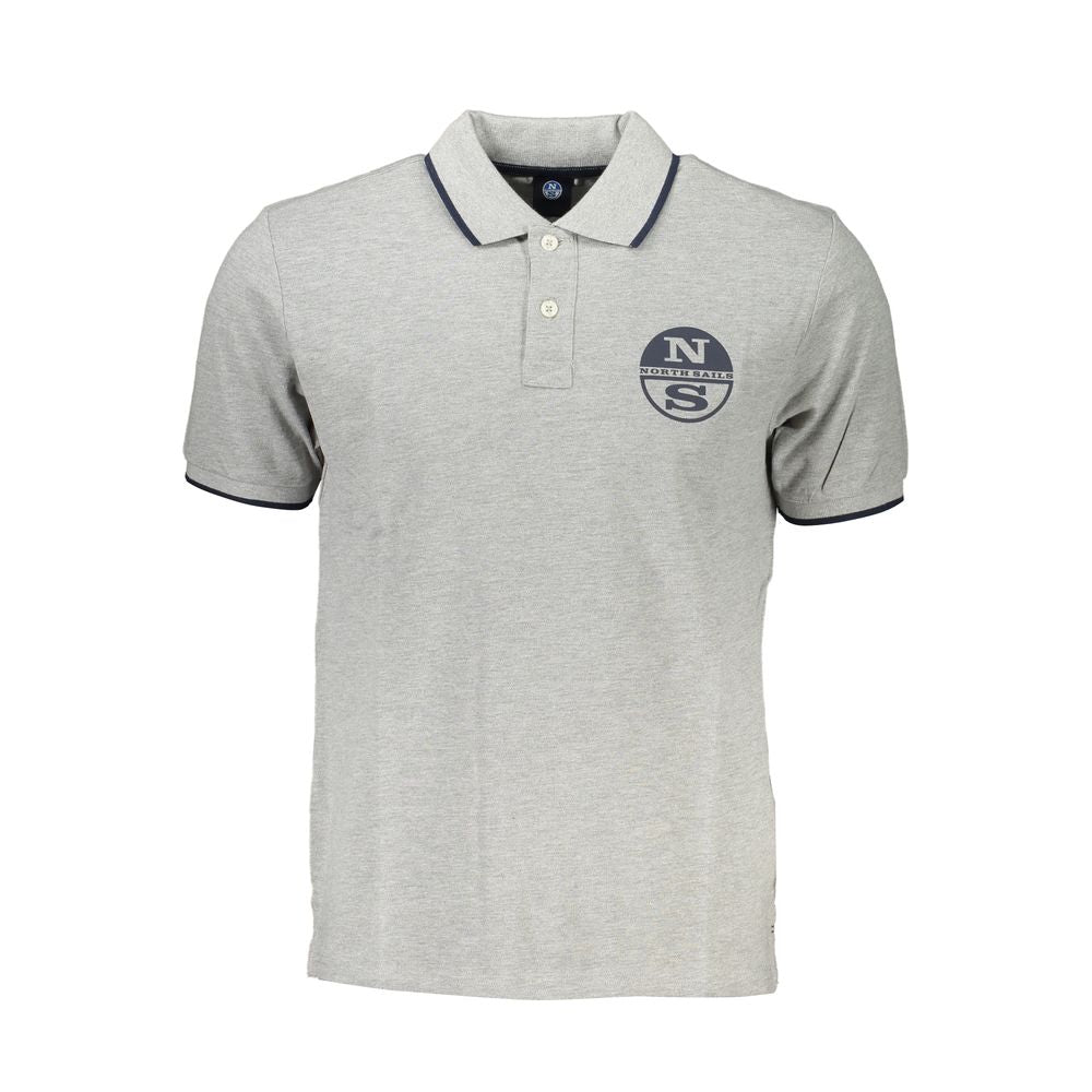 North Sails Brown Cotton Men Polo Shirt -   -  North Sails.