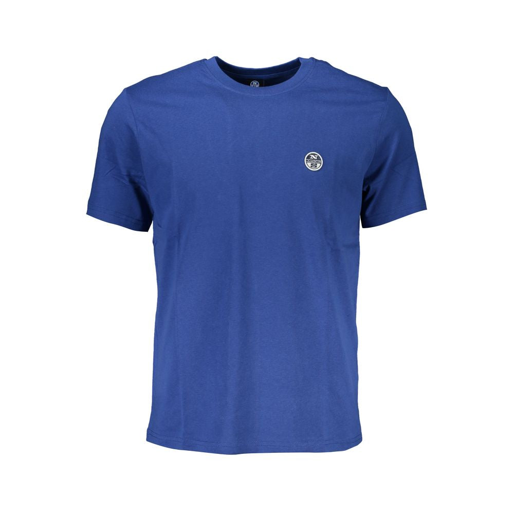 North Sails Blue Cotton T-Shirt -   -  North Sails.