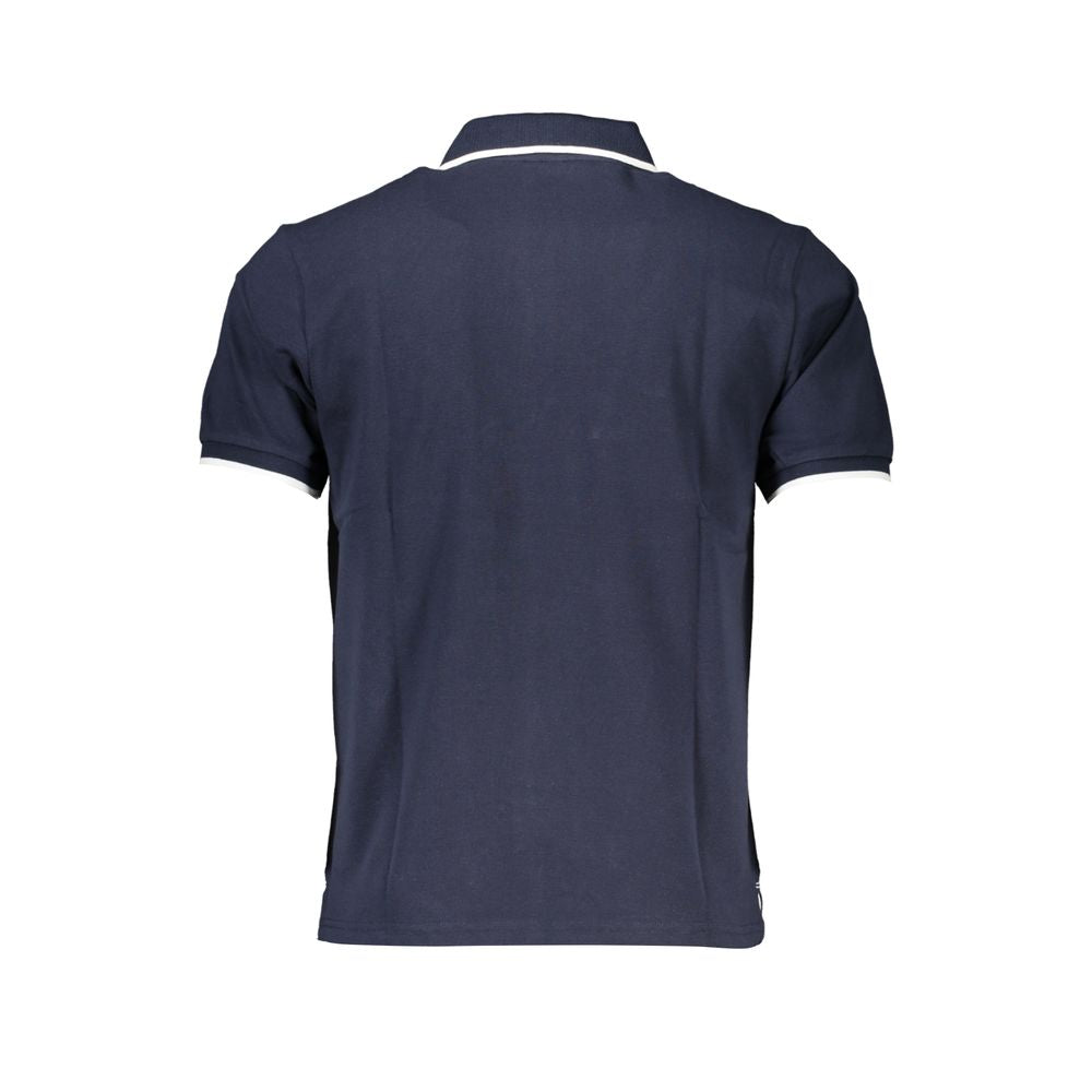 North Sails Blue Cotton Polo Shirt -   -  North Sails.