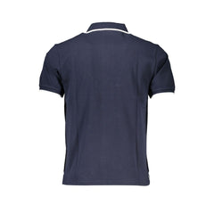 North Sails Blue Cotton Polo Shirt -   -  North Sails.