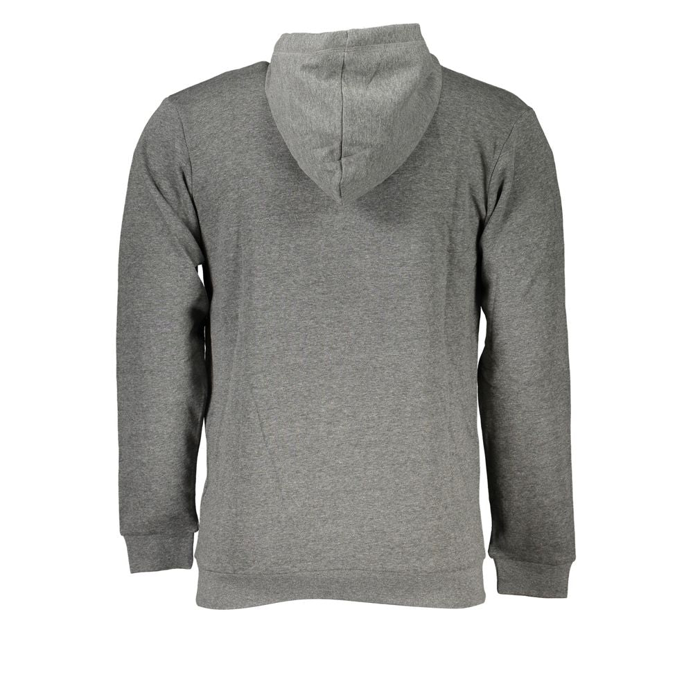 Sergio Tacchini Brown Cotton Men Sweater with Hood -   -  Sergio Tacchini.