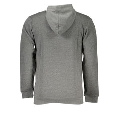 Sergio Tacchini Brown Cotton Men Sweater with Hood -   -  Sergio Tacchini.