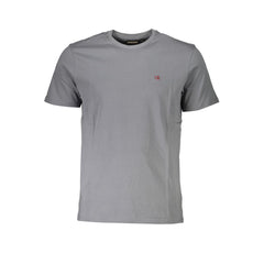 Napapijri Brown Cotton Men T-Shirt -   -  Napapijri.