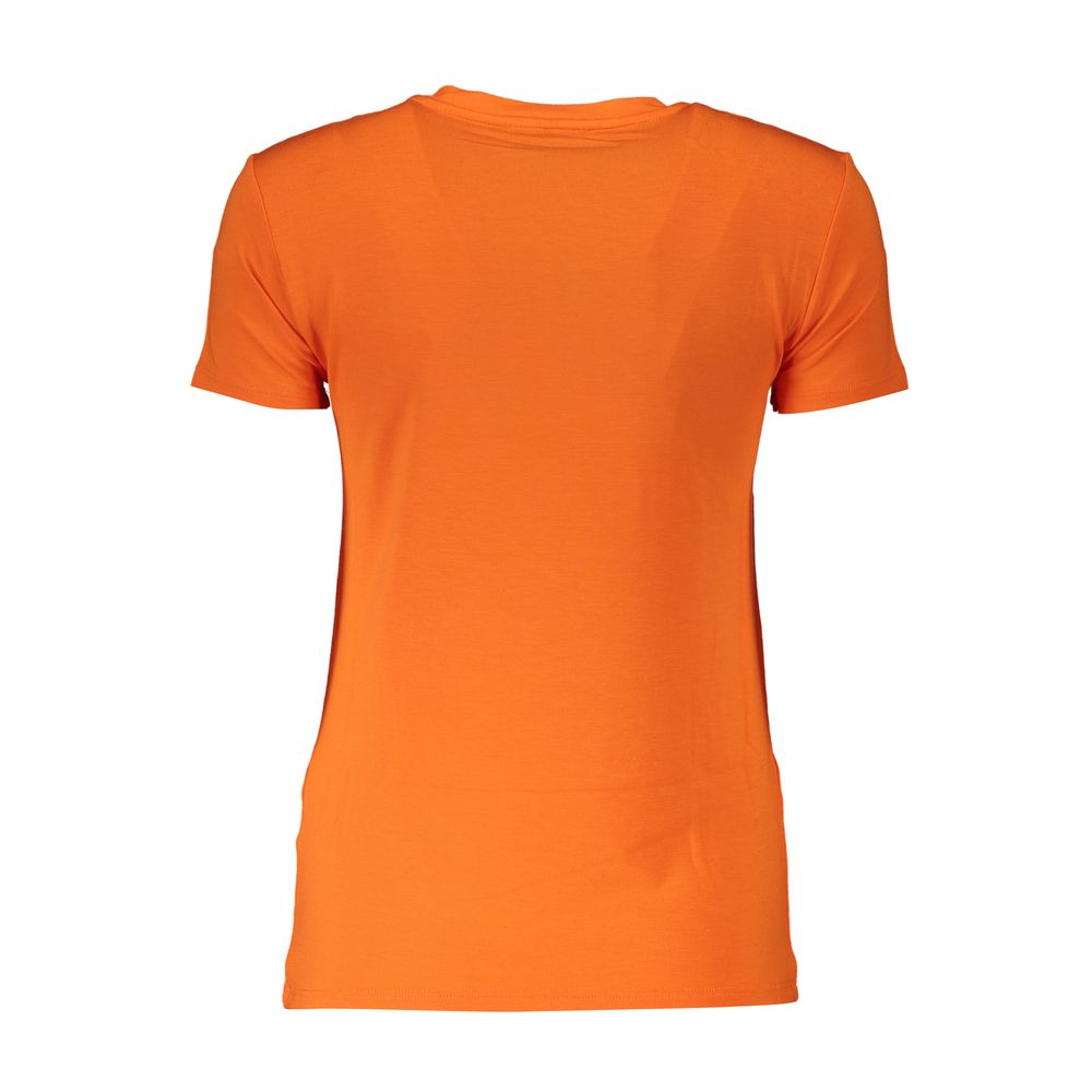 Patrizia Pepe Elegant Orange Rhinestone Tee -   -  Patrizia Pepe.