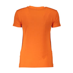 Patrizia Pepe Elegant Orange Rhinestone Tee -   -  Patrizia Pepe.