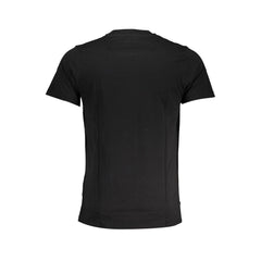 Cavalli Class Black Cotton T-Shirt -   -  Cavalli Class.