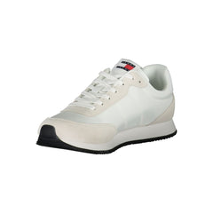 Tommy Hilfiger Sleek White Sneakers with Contrasting Details -   -  Tommy Hilfiger.