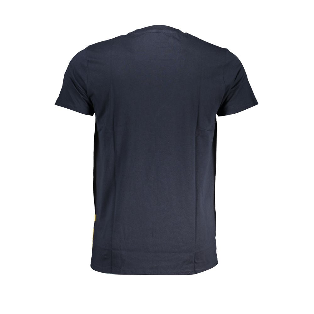 Cavalli Class Blue Cotton T-Shirt -   -  Cavalli Class.