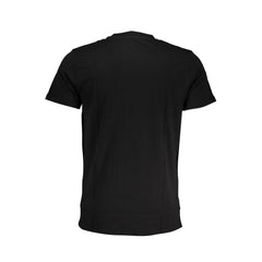Cavalli Class Black Cotton T-Shirt -   -  Cavalli Class.
