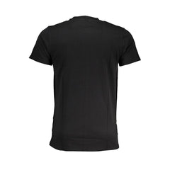 Cavalli Class Black Cotton T-Shirt -   -  Cavalli Class.