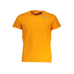 K-WAY Orange Cotton T-Shirt -   -  K-WAY.