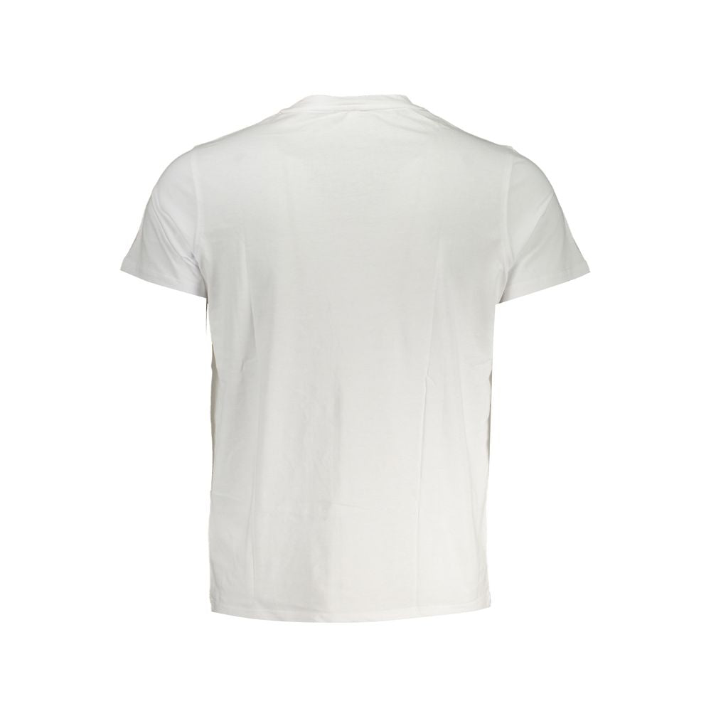 K-WAY Elegant White Cotton T-Shirt with Pocket Detail -   -  K-WAY.