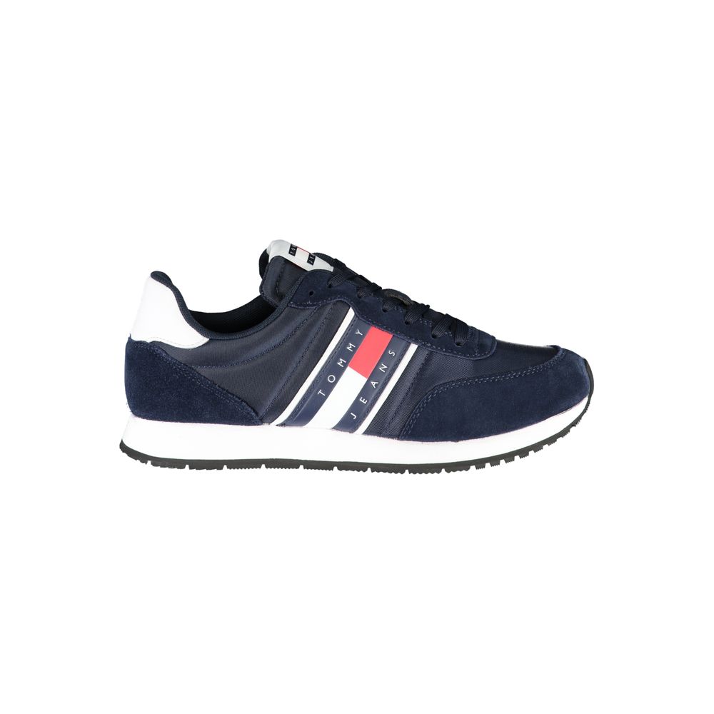 Tommy Hilfiger Blue Polyester Sneaker -   -  Tommy Hilfiger.