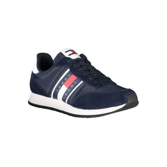 Tommy Hilfiger Blue Polyester Sneaker -   -  Tommy Hilfiger.